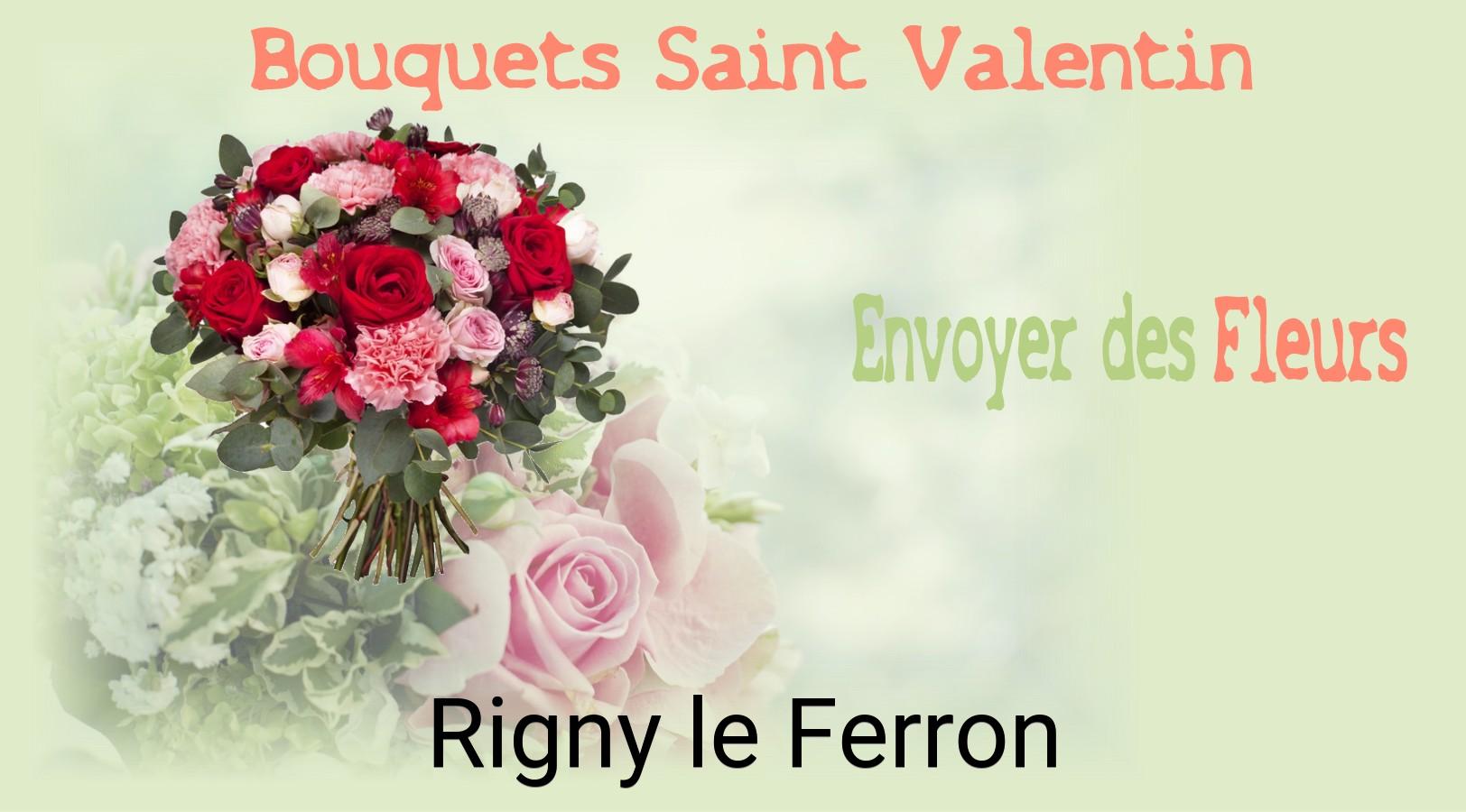 Roses de Saint-Valentin livrées à Rigny-le-Ferron